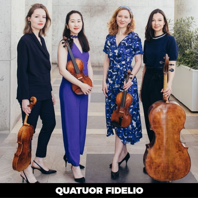 Quatuor Fidélio © Iseult Photography
